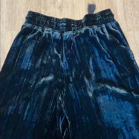 Anthropologie-Hei Hei Velvet Wide Leg Pants - Picture 6 of 6